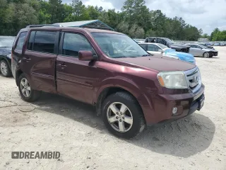 2011 Honda Pilot EX-L with VIN 5FNYF3H61BB023383, listed as a Copart auction lot 52517445 with 174,026 mi miles and Salvage Title. Bid and sale history available at carsss.com. Image 4.