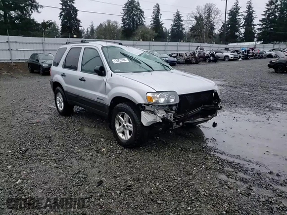 2006 Ford Escape Hybrid with VIN 1FMCU95H36KC95950, listed as a Copart auction lot 83957834 with 139,141 mi miles and Salvage title. Bid and sale history available at DreamBid. Image 10.