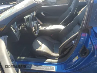 2016 Chevrolet Corvette 1LT with VIN 1G1YB2D72G5107038, listed as a Copart auction lot 76585924 with 0 mi miles and Salvage Title. Bid and sale history available at carsss.com. Image 7.