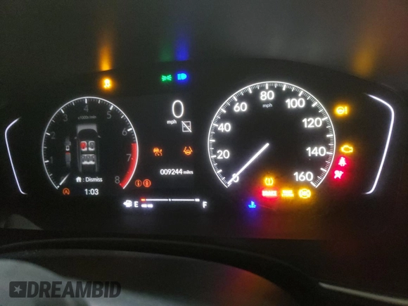 2024 Honda Civic EX-L z VIN 19XFL1H73RE001608, wystawiony jako Copart lot #87728035 z przebiegiem 9 244 mil mil oraz Nie do naprawy • Non repairable. Historia ofert i sprzedaży dostępna na DreamBid. Obrazek 9.