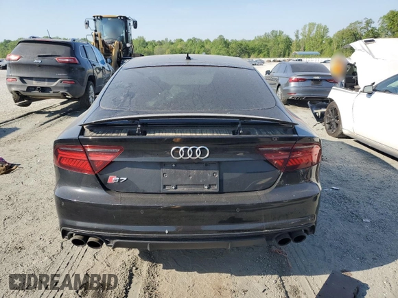 2017 Audi S7 Premium Plus with VIN WAUWFAFC1HN074913, listed as a Copart auction lot 53866375 with 127,919 mi miles and Clean Title. Bid and sale history available at carsss.com. Image 6.