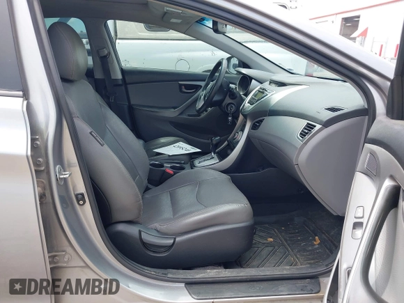 2012 Hyundai Elantra Limited with VIN KMHDH4AE5CU369859, listed as a IAAI auction lot 42095240 with 174,486 mi miles. Bid and sale history available at carsss.com. Image 5.