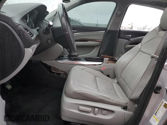 2014 Acura MDX with VIN 5FRYD4H21EB029163, listed as a Copart auction lot 45556965 with Not provided miles and Salvage title. Bid and sale history available at DreamBid. Image 7.