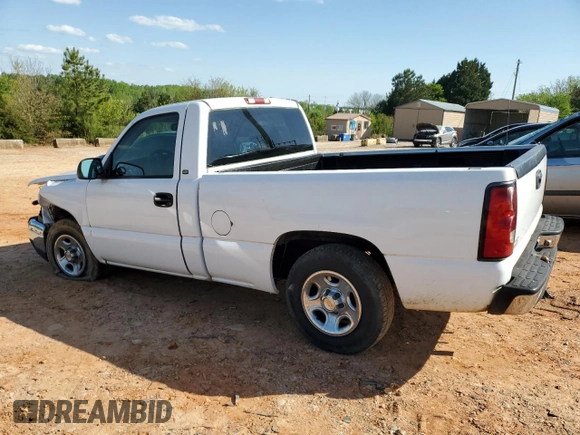 2004 Chevrolet Silverado 1500 LS with VIN 1GCEC14V14Z290940, listed as a Copart auction lot 52427055 with 74,745 mi miles and Salvage Title. Bid and sale history available at carsss.com. Image 2.
