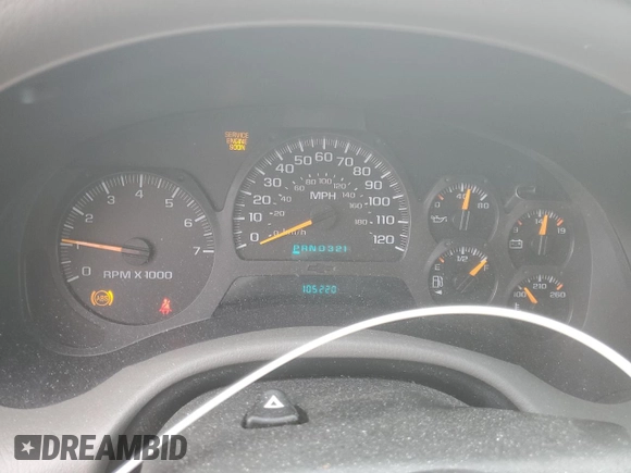 2003 Chevrolet TrailBlazer LS with VIN 1GNDS13S832245109, listed as a Copart auction lot 51738785 with 105,220 mi miles and Salvage Title. Bid and sale history available at DreamBid. Image 9.