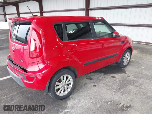 2012 Kia Soul + with VIN KNDJT2A69C7432852, listed as a IAAI auction lot 41960420 with 298,565 mi miles. Bid and sale history available at carsss.com. Image 4.