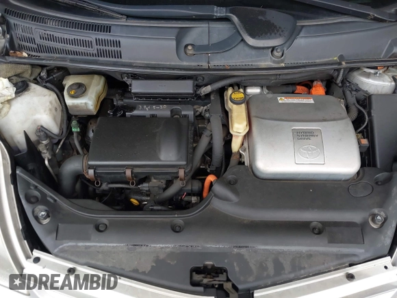 2005 Toyota Prius with VIN JTDKB22U353110142, listed as a IAAI auction lot 42197390 with 254,471 mi miles and . Bid and sale history available at DreamBid. Image 10.