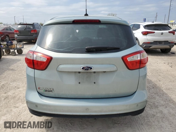 2013 Ford C-Max Energi SEL with VIN 1FADP5CU3DL522527, listed as a Copart auction lot 46283484 with 103,138 mi miles and Salvage Title. Bid and sale history available at carsss.com. Image 6.