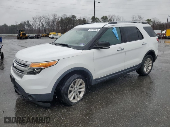2014 Ford Explorer XLT with VIN 1FM5K8D89EGA25634, listed as a Copart auction lot 50459975 with 125,949 mi miles and Salvage Title. Bid and sale history available at DreamBid. Image 1.
