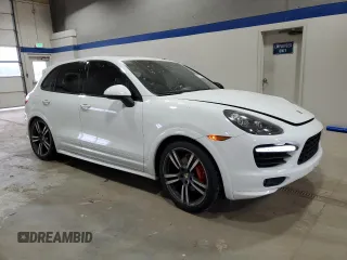 2013 Porsche Cayenne GTS with VIN WP1AD2A24DLA76344, listed as a Copart auction lot 83570884 with 63,704 mi miles and Salvage title. Bid and sale history available at DreamBid. Image 4.