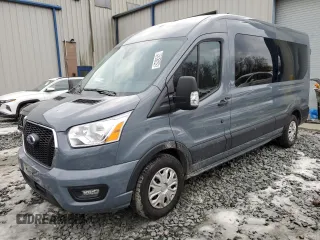 2022 Ford Transit Passenger XL with VIN 1FBAX2C88NKA69872, listed as a Copart auction lot 89361645 with 31,336 mi miles and Clean Title. Bid and sale history available at DreamBid. Image 1.