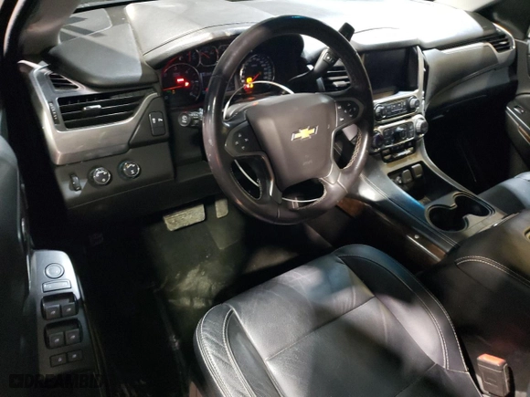 2018 Chevrolet Tahoe LS with VIN 1GNSKAKC4JR321530, listed as a Copart auction lot 43057985 with 104,553 mi miles and Salvage Title. Bid and sale history available at carsss.com. Image 8.