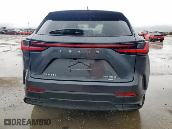 2025 Lexus NX 350 Premium z VIN 2T2GGCEZ7SC077889, wystawiony jako Copart lot #58915805 z przebiegiem 4 501 mil mil oraz Szkoda całkowita • Salvage title. Historia ofert i sprzedaży dostępna na DreamBid. Obrazek 6.