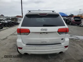 2015 Jeep Grand Cherokee Overland with VIN 1C4RJECG7FC872175, listed as a Copart auction lot 50653205 with 117,433 mi miles and Salvage title. Bid and sale history available at DreamBid. Image 6.