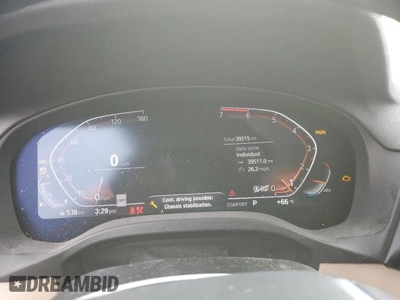 2021 BMW X3 xDrive30i with VIN 5UXTY5C09M9F31750, listed as a Copart auction lot 54862494 with 39,511 mi miles and Salvage Title. Bid and sale history available at DreamBid. Image 9.