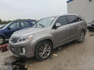 2014 Kia Sorento SX Limited with VIN 5XYKW4A72EG471448, listed as a Copart auction lot 57356415 with 182,465 mi miles and Clean title. Bid and sale history available at DreamBid. Image 1.