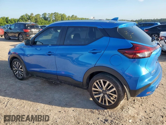 2023 Nissan Kicks SV with VIN 3N1CP5CV0PL540574, listed as a Copart auction lot 64501265 with 29,481 mi miles and Salvage title. Bid and sale history available at DreamBid. Image 2.
