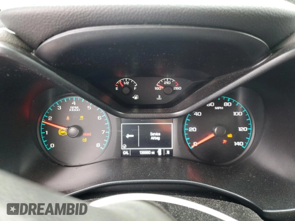 2016 Chevrolet Colorado 4WD WT with VIN 1GCGTBE39G1361820, listed as a Copart auction lot 41472215 with 139,960 mi miles and Salvage Title. Bid and sale history available at carsss.com. Image 9.