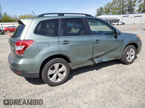 2015 Subaru Forester 2.5i Limited with VIN JF2SJAHC6FH516062, listed as a Copart auction lot 54583445 with 108,538 mi miles and Salvage Title. Bid and sale history available at carsss.com. Image 3.