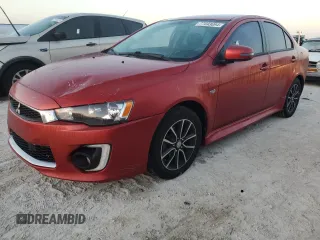 2017 Mitsubishi Lancer ES with VIN JA32U2FUXHU006457, listed as a Copart auction lot 77043094 with 96,641 mi miles and Salvage Title. Bid and sale history available at carsss.com. Image 1.