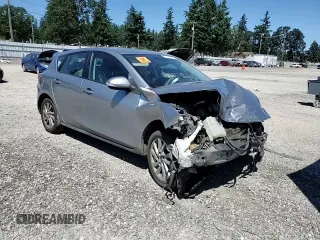2013 Mazda 3 i Grand Touring with VIN JM1BL1MP2D1829097, listed as a Copart auction lot 64819055 with Not provided miles and Salvage title. Bid and sale history available at DreamBid. Image 13.