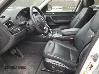 2016 BMW X3 xDrive28i with VIN 5UXWX9C58G0D82226, listed as a Copart auction lot 51960465 with 129,066 mi miles and Salvage Title. Bid and sale history available at DreamBid. Image 7.