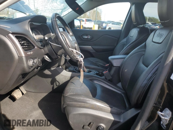 2021 Jeep Cherokee Limited with VIN 1C4PJLDX3MD183381, listed as a Copart auction lot 49480665 with 89,993 mi miles and Salvage title. Bid and sale history available at DreamBid. Image 7.