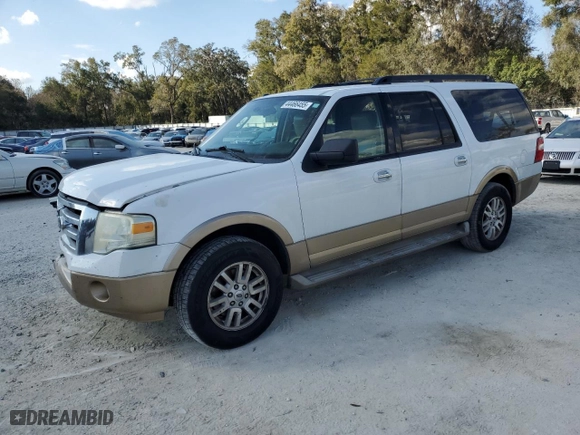 2013 Ford Expedition EL XLT with VIN 1FMJK1H51DEF20040, listed as a Copart auction lot 44466455 with 304,645 mi miles and Salvage Title. Bid and sale history available at carsss.com. Image 1.