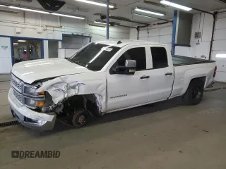 2014 Chevrolet Silverado 1500 LT with VIN 1GCVKREC9EZ134516, listed as a Copart auction lot 48955635 with 280,221 mi miles and Salvage Title. Bid and sale history available at DreamBid. Image 1.