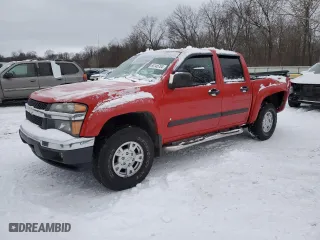 2008 Chevrolet Colorado LT w/1LT with VIN 1GCDT13E788161268, listed as a Copart auction lot 84145704 with 130,726 mi miles and Salvage Title. Bid and sale history available at carsss.com. Image 1.