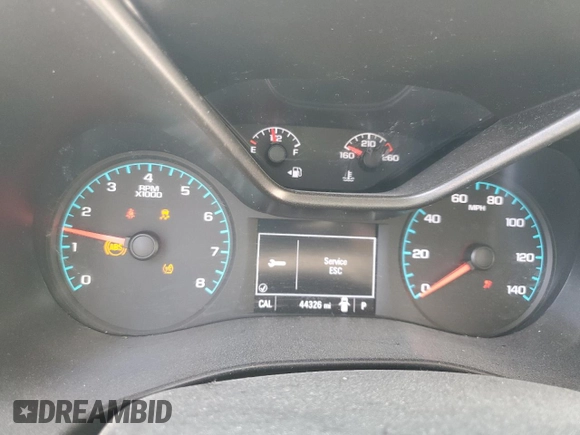 2022 Chevrolet Colorado 2WD LT with VIN 1GCGSCEAXN1109126, listed as a Copart auction lot 55135105 with 44,326 mi miles and Salvage title. Bid and sale history available at DreamBid. Image 9.