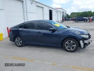 2018 Honda Civic Sedan LX with VIN 19XFC2F59JE010177, listed as a IAAI auction lot 42009728 with 91,404 mi miles. Bid and sale history available at carsss.com. Image 14.