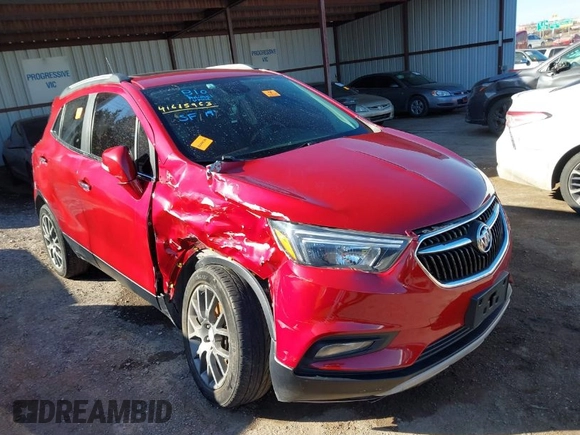 2019 Buick Encore Sport Touring with VIN KL4CJ2SB3KB788617, listed as a IAAI auction lot 41615963 with Not Provided miles and . Bid and sale history available at DreamBid. Image 1.