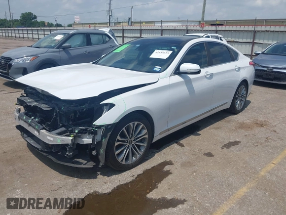 2017 Genesis G80 3.8L с VIN KMHGN4JE4HU184540, выставлен на аукционе IAAI как лот 42435615 с пробегом 98 406 миль миль и . История ставок и продаж доступна на DreamBid. Изображение 2.