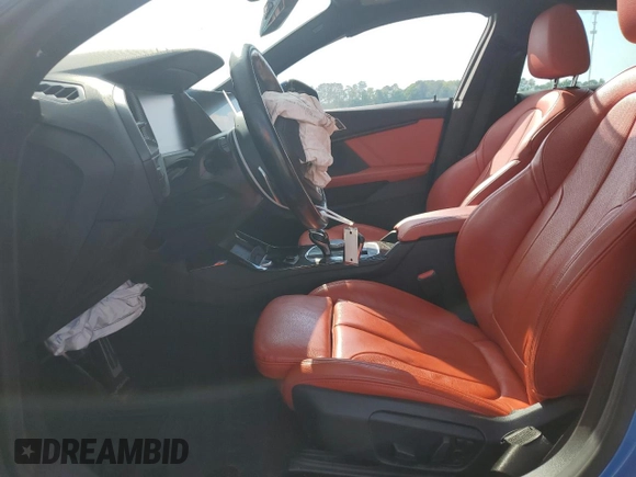 2021 BMW 2 Series 228i with VIN WBA53AK00M7J43699, listed as a Copart auction lot 55928355 with 86,544 mi miles and Salvage title. Bid and sale history available at DreamBid. Image 7.