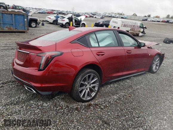 2023 Cadillac CT5 Sport z VIN 1G6DP5RK3P0110536, wystawiony jako Copart lot #78894374 z przebiegiem 11 142 mil mil oraz Szkoda całkowita • Salvage title. Historia ofert i sprzedaży dostępna na DreamBid. Obrazek 3.