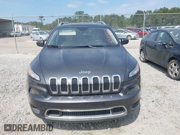 2015 Jeep Cherokee Limited with VIN 1C4PJLDS9FW516548, listed as a IAAI auction lot 42108725 with 122,190 mi miles and . Bid and sale history available at DreamBid. Image 12.
