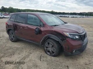 2021 Honda Passport EX-L z VIN 5FNYF7H58MB000510, wystawiony jako Copart lot #55637755 z przebiegiem 62 711 mil mil oraz Szkody całkowita. Historia ofert i sprzedaży dostępna na DreamBid. Obrazek 4.