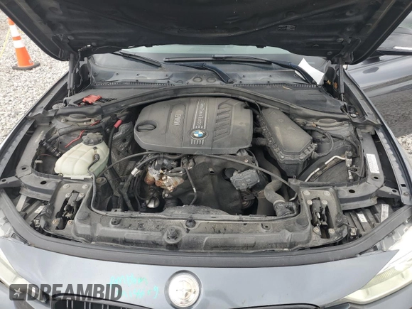 2014 BMW 3 Series 328d xDrive with VIN WBA3K5C59EKT33205, listed as a Copart auction lot 65216574 with 202,927 mi miles and Salvage title. Bid and sale history available at DreamBid. Image 11.