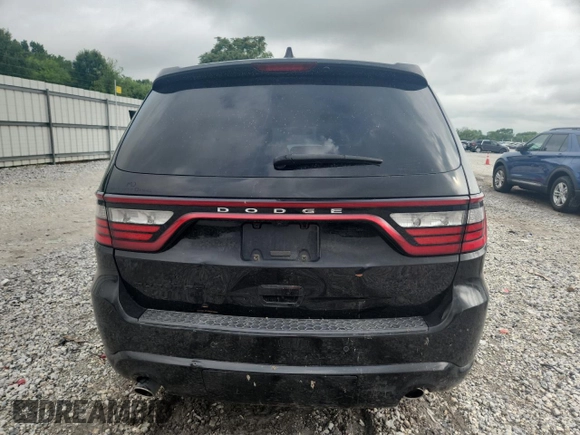 2018 Dodge Durango SXT with VIN 1C4RDHAG4JC490187, listed as a Copart auction lot 59729825 with 117,597 mi miles and Salvage title. Bid and sale history available at DreamBid. Image 6.