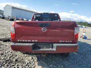 2017 Nissan Titan XD SV with VIN 1N6BA1F49HN535488, listed as a Copart auction lot 66770664 with 137,638 mi miles and Salvage Title. Bid and sale history available at carsss.com. Image 6.