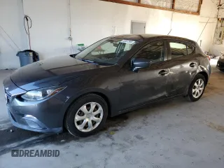 2014 Mazda 3 i Sport with VIN 3MZBM1K76EM115300, listed as a Copart auction lot 55067395 with 151,892 mi miles and Salvage title. Bid and sale history available at DreamBid. Image 1.