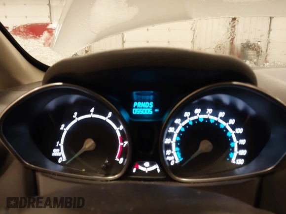 2019 Ford Fiesta SE with VIN 3FADP4EJ8KM142043, listed as a IAAI auction lot 41592365 with 55,005 mi miles and . Bid and sale history available at carsss.com. Image 7.
