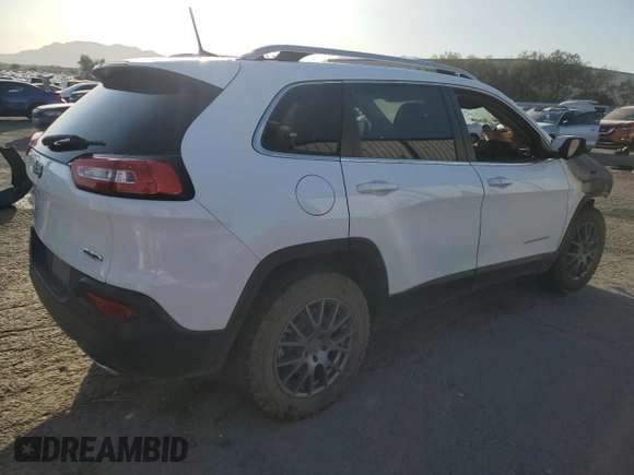 2017 Jeep Cherokee Latitude with VIN 1C4PJLCS3HW641422, listed as a Copart auction lot 75958784 with Not Provided miles and Non Repairable. Bid and sale history available at carsss.com. Image 3.