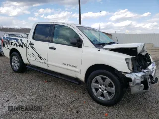 2010 Nissan Titan SE with VIN 1N6BA0EK7AN302631, listed as a Copart auction lot 50772585 with 190,574 mi miles and Non repairable. Bid and sale history available at DreamBid. Image 4.