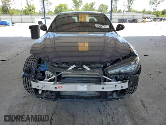 2020 Alfa Romeo Giulia Ti Sport z VIN ZARFANBN7L7632914, wystawiony jako Copart lot #55761355 z przebiegiem 26 635 mil mil oraz Szkoda całkowita • Salvage title. Historia ofert i sprzedaży dostępna na DreamBid. Obrazek 5.