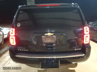 2017 Chevrolet Tahoe Premier with VIN 1GNSCCKC8HR371950, listed as a Copart auction lot 84276994 with 128,278 mi miles and Salvage Title. Bid and sale history available at carsss.com. Image 6.