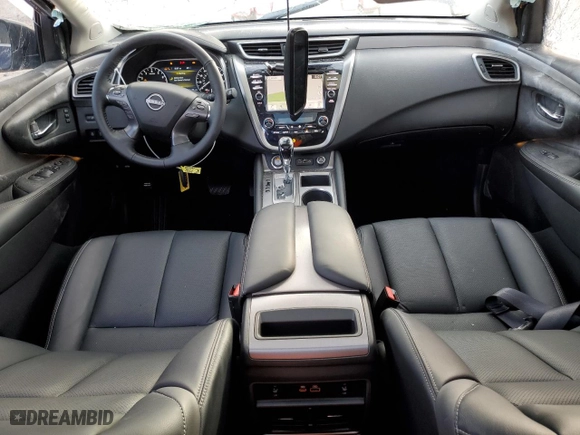 2024 Nissan Murano SL with VIN 5N1AZ2CJ3RC104306, listed as a Copart auction lot 42418024 with 152 mi miles and Salvage Title. Bid and sale history available at carsss.com. Image 8.
