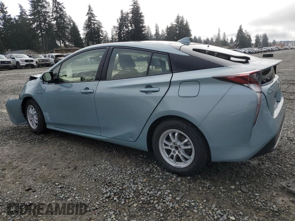 2017 Toyota Prius Two with VIN JTDKARFU5H3535288, listed as a Copart auction lot 50569585 with 235,252 mi miles and Salvage Title. Bid and sale history available at DreamBid. Image 2.