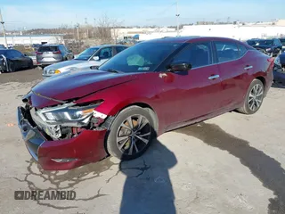 2018 Nissan Maxima SV with VIN 1N4AA6AP5JC367756, listed as a IAAI auction lot 41141245 with 84,242 mi miles and . Bid and sale history available at DreamBid. Image 2.